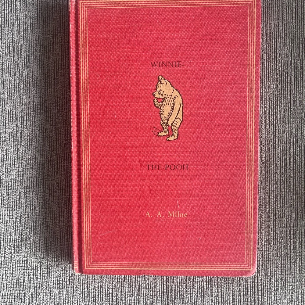 'Winnie-the-Pooh' by A.A. Milne, 1962 copy
